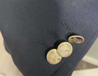 Americana azul marino