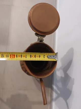 Antica brocca/teiera in rame