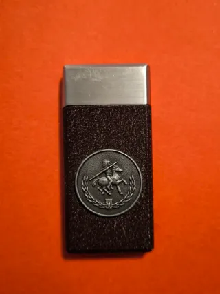 Accendino Vintage a gas, ricaricabile simil Zippo