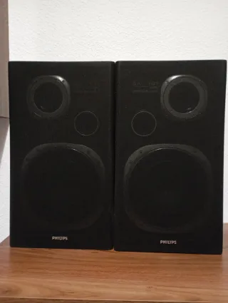Altavoces Philips Negro