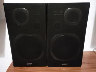 Altavoces Philips Negro