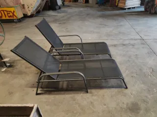 Tumbonas de jardín (2 unidades)