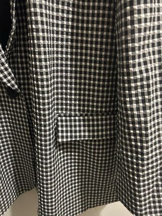 Traje Zara cuadros talla 46