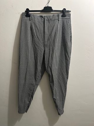 Traje Zara cuadros talla 46