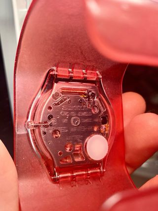 Orologio Swatch Skin New Pink Jelly Vintage Rosa