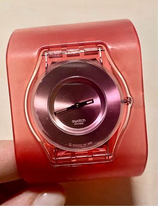 Orologio Swatch Skin New Pink Jelly Vintage Rosa