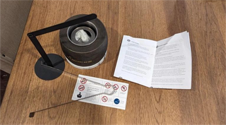 Chimenea Mesa Trirocks Fuego Portátil