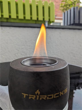 Chimenea Mesa Trirocks Fuego Portátil