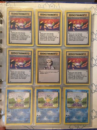 Carte Pokemon Vintage - Set 9 Carte