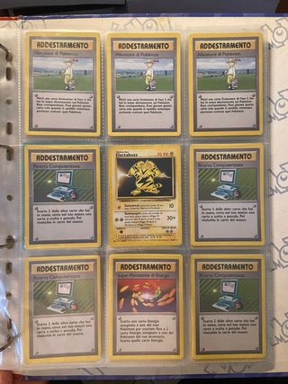 Carte Pokemon Vintage - Set 9 Carte