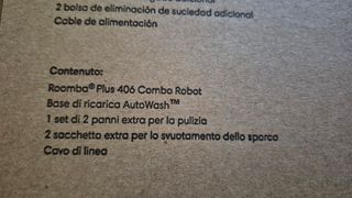 Roomba Plus 406 Robot Aspirapolvere Lavapavimenti