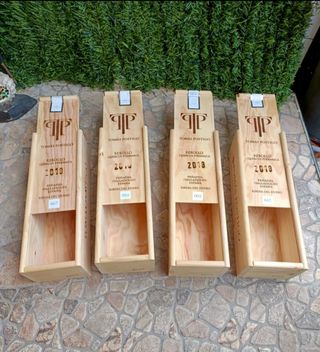 Cajas de vino de madera manualidades decoración