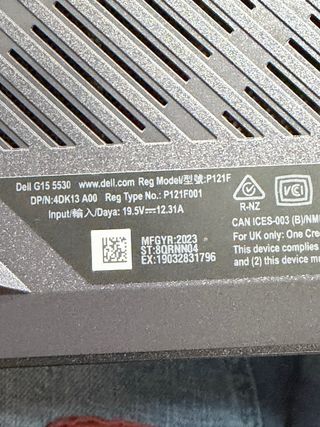 Dell G15-5530 Portátil Gaming