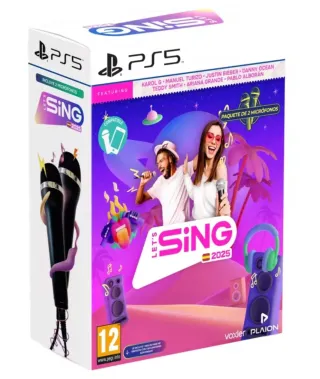 PS5 Let's Sing 2025 + 2 Micrófonos