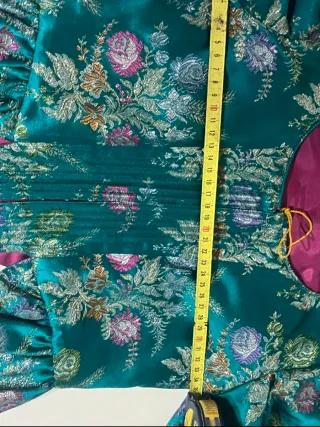 Traje Fallera Niña con dos corpiños