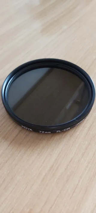 Filtri Hoya UV(0) e CIR-Polarizzatore 72mm