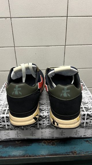 Zapatillas Premiata Talla 43 Azul/Rojo