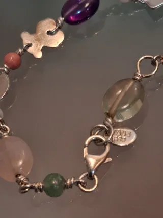 Pulsera Tous Confeti Plata Multicolor