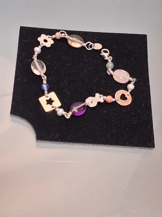 Pulsera Tous Confeti Plata Multicolor