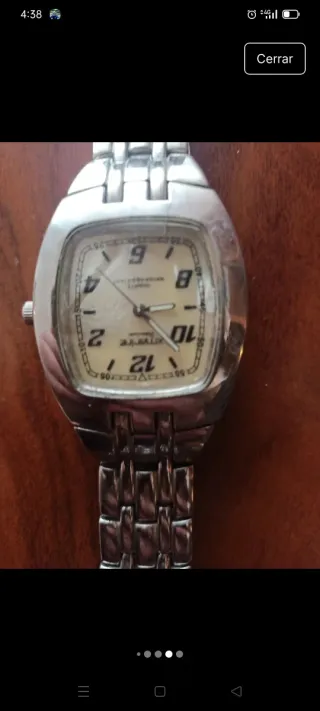 Reloj Xmarine Plata y Beige