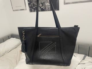 Bolso Pepe Jeans Negro Tachuelas