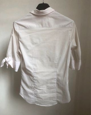 Camicia Dotti a righe manica corta