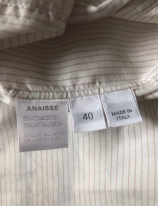 Camicia Dotti a righe manica corta