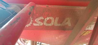 2 Sembradora neumática / pulpo Sola 5 metros.