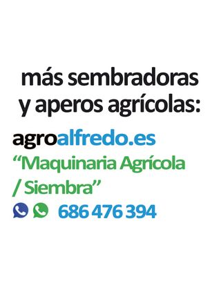 2 Sembradora neumática / pulpo Sola 5 metros.