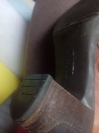 Botines Hispanitas Cuero Talla 38