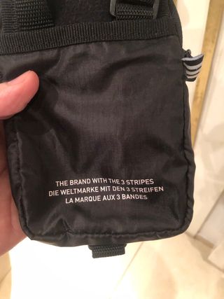 Bolso bandolera Adidas negro