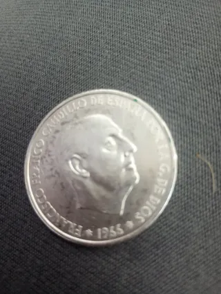 Moneda Franco Caudillo de España 1966