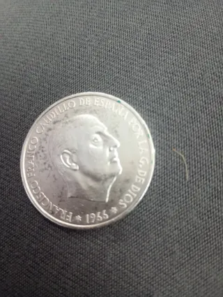 Moneda Franco Caudillo de España 1966