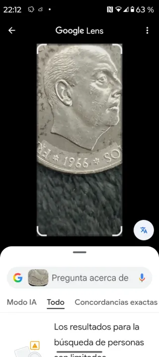 Moneda Franco Caudillo de España 1966