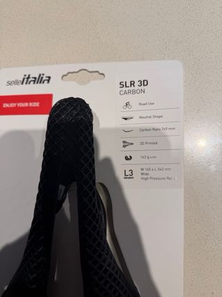 Sillín Selle Italia SLR 3D Boost 143mm