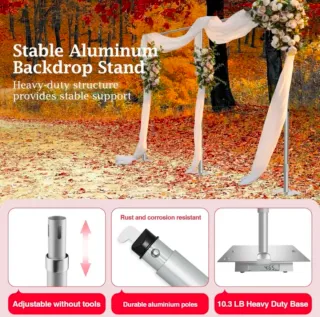 Soporte fondo fotográfico 3x6M