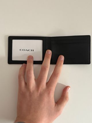 Portacarte Coach Nero