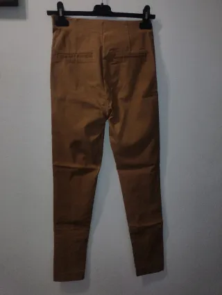 Pantaloni beige/caramello taglia S nuovi