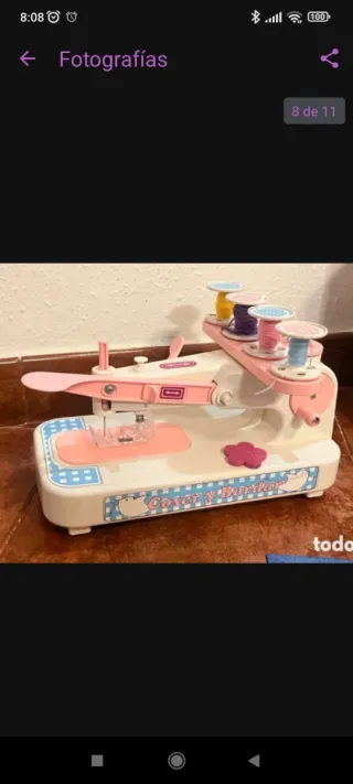 Máquina Coser y Bordar Feber 80s