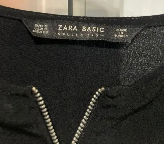 Blusa Zara Negra