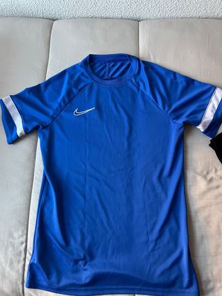 Camiseta de fútbol Nike azul