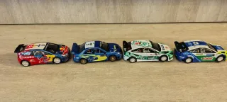 Scalextric 4 Coches Rally Scalextric marca Ninco