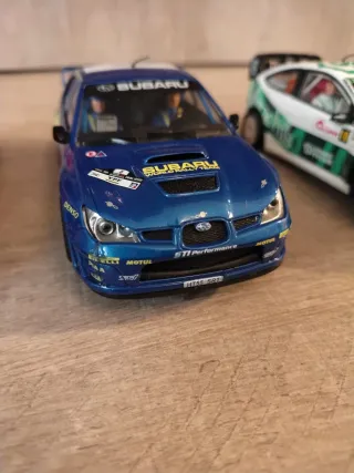 Scalextric 4 Coches Rally Scalextric marca Ninco