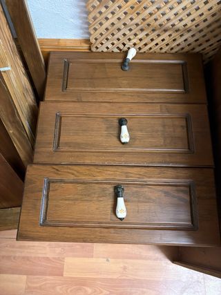 Puertas, cajoneras de cocina madera