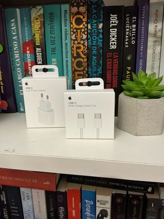 Cargador Apple USB-C 20W y Cable 60W