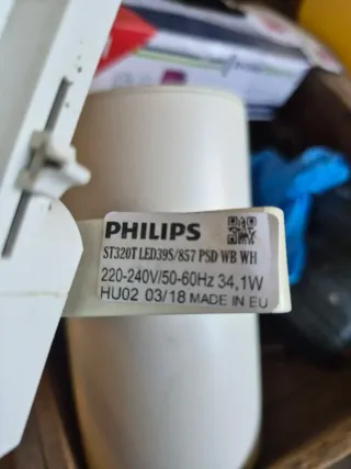 Focos Carril Philips LED Blancos