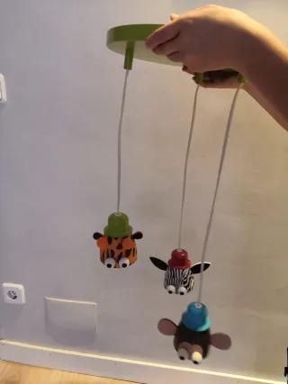 Lámpara infantil de techo