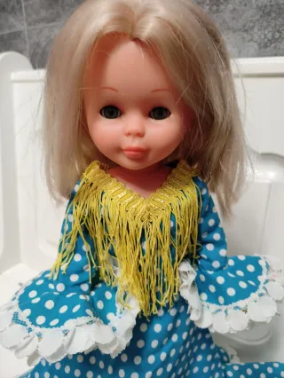 Nancy años 80 flamenca