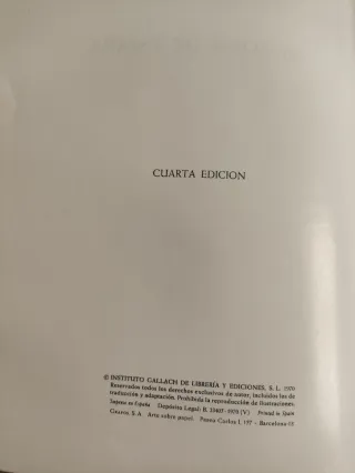 Historia de España. Editorial Gallach 1970. 4°Edic