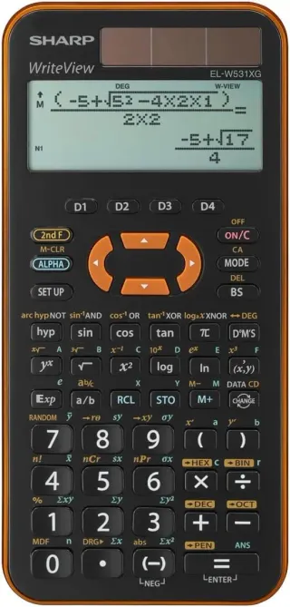 Sharp EL-W531XGYR - Calculadora